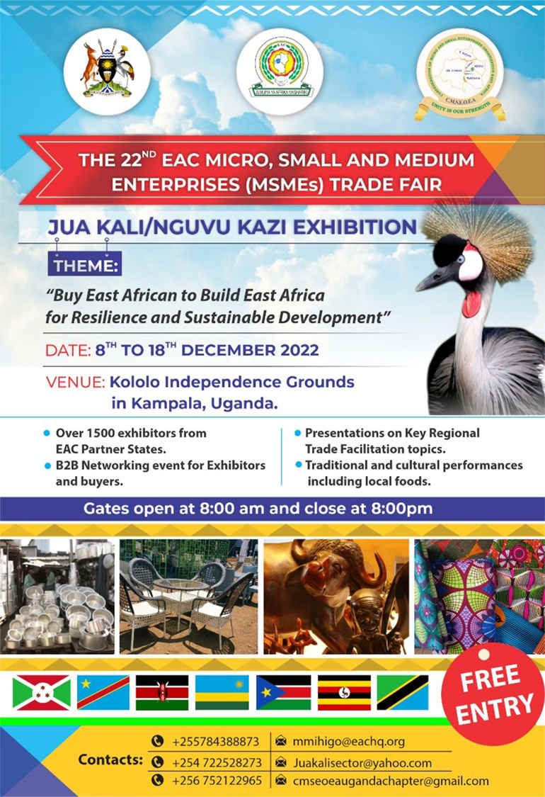 2022 Jua Kali EAC Poster